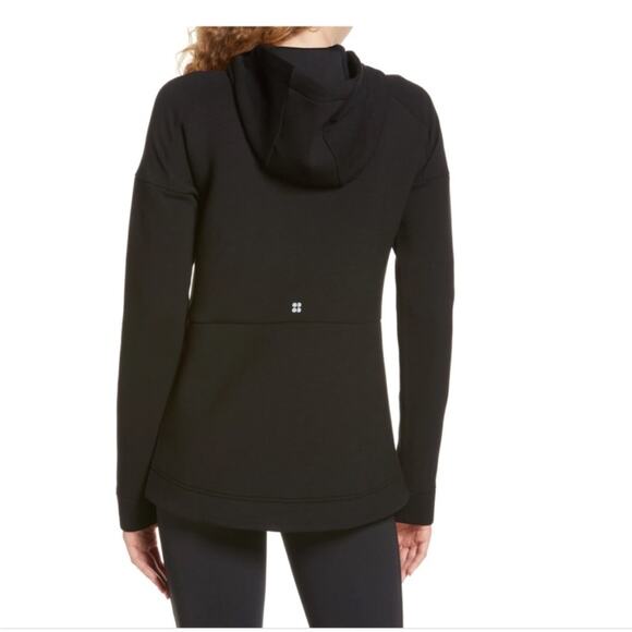SWEATY BETTY Cross Train Hoodie Jacket, Black, XS Full Zip - Picture 8 of 16